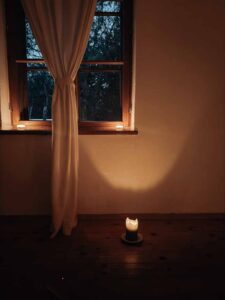 Yin Yoga im Kerzenlicht