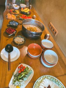 Frühstücksbuffet Ausschnitt