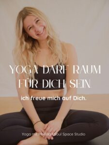Yoga darf Raum für dich sein 