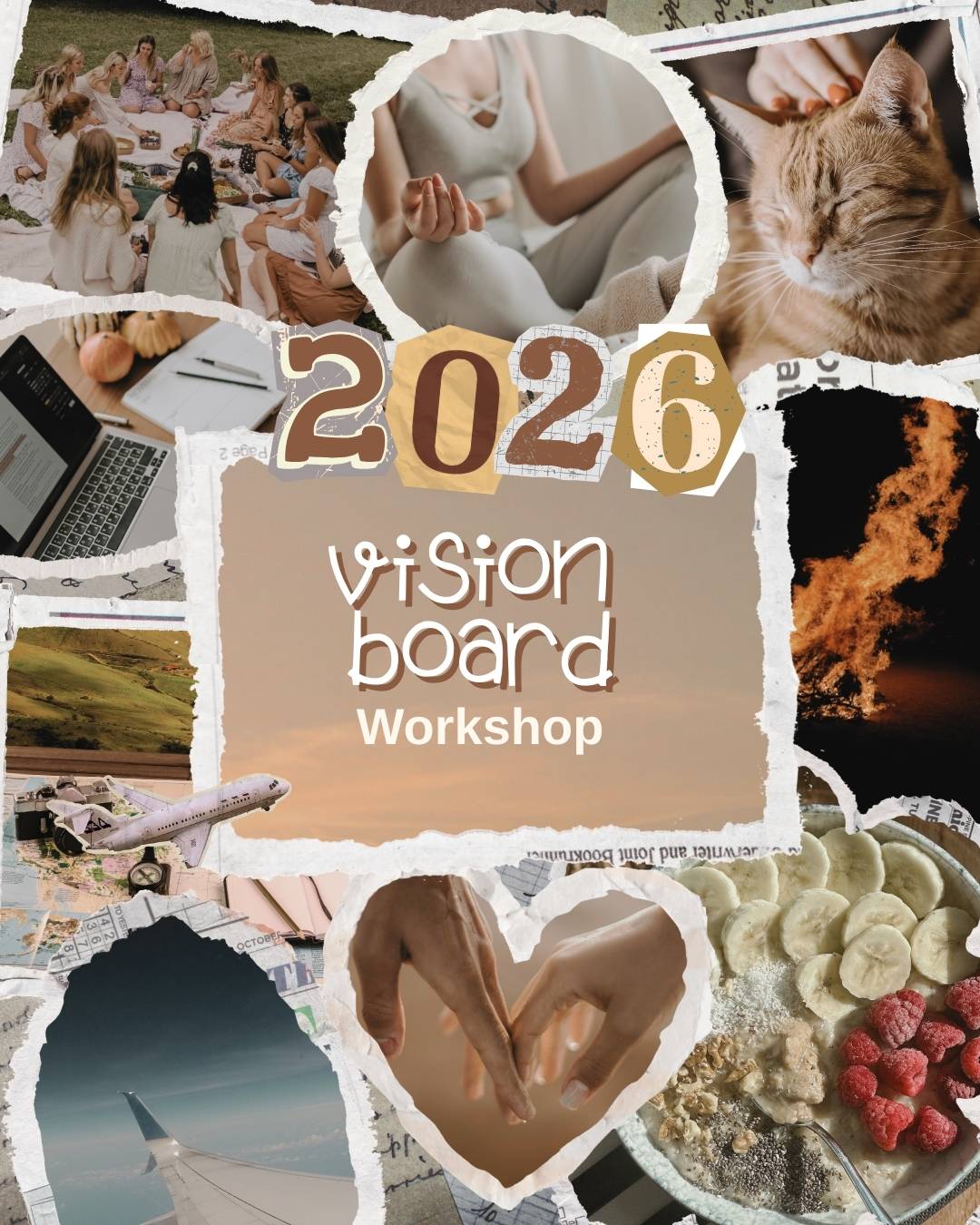 vision board flyer